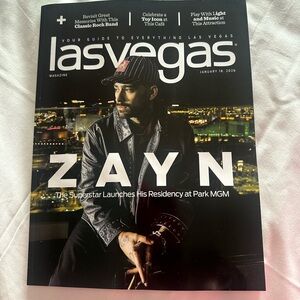Zayn Malik Las Vegas Magazine 1/18/2026 vol 21 no 2